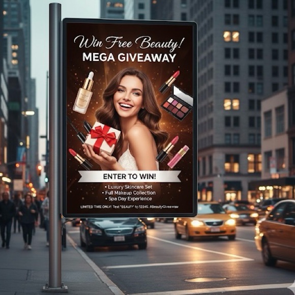 Sephora Other - GIVEAWAY + FREE SHIPPING for up to 5 lbs.